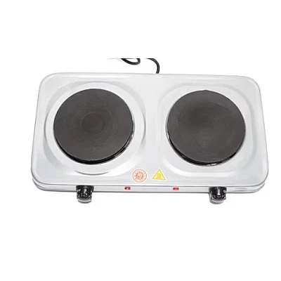 Plita electrica cu 2 arzatoare A 2000W protectie supra incalzire si control temperatura Plita electrica cu 2 arzatoare A 2000W protectie supra incalzire si control temperatura
