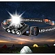 Lanterna de cap LY 801 Cob + 3 Led reglabila Lanterna de cap LY 801 Cob + 3 Led reglabila