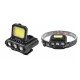 Lanterna de cap LY 801 Cob + 3 Led reglabila