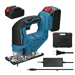 Fierastrau pendular German Meister 2 acumulatori 128V 6Ah lemn 80mm