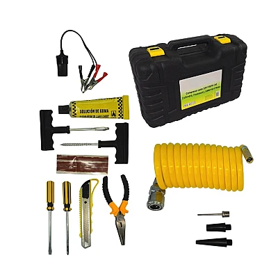 Trusa Compresor auto 12V PREMIUM cu 2 cilindri LIDER MX931 Trusa Compresor auto 12V PREMIUM cu 2 cilindri LIDER MX931