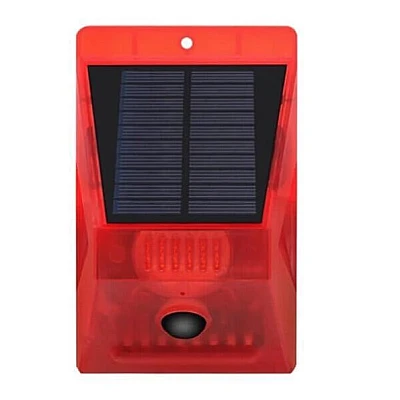 Lampa solara cu alarma pentru protectie si senzor de miscare telecomanda Q L911C Lampa solara cu alarma pentru protectie si senzor de miscare telecomanda Q L911C