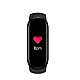 Bratara fitness M7 neagra cu monitorizare puls si vibratii Bratara fitness M7 neagra cu monitorizare puls si vibratii