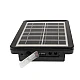 Set proiector solar cu LED 12 SMD 3W alb rece 6000K cu panou si port de incarcare USB Q D630 Andowl Set proiector solar cu LED 12 SMD 3W alb rece 6000K cu panou si port de incarcare USB Q D630 Andowl