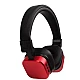 Casti wireless stereo Q EJ079 efect metalic pliabile culoare rosu / negru Casti wireless stereo Q EJ079 efect metalic pliabile culoare rosu / negru