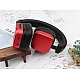 Casti wireless stereo Q EJ079 efect metalic pliabile culoare rosu / negru Casti wireless stereo Q EJ079 efect metalic pliabile culoare rosu / negru