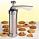 Presa de fursecuri si biscuiti cu 10 de forme incluse Presa de fursecuri si biscuiti cu 10 de forme incluse