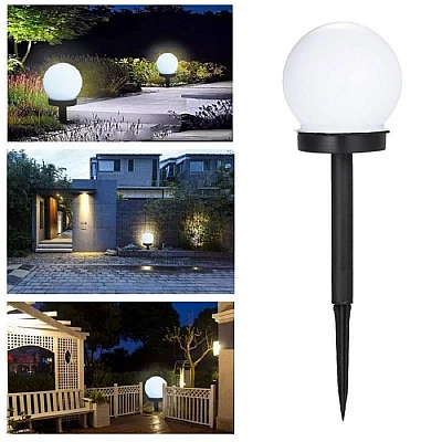 SET 4 Lampi solare X18 pentru gradina sau terasa in forma de GLOB SET 4 Lampi solare X18 pentru gradina sau terasa in forma de GLOB
