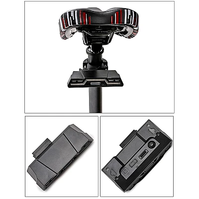 STOP spate BK 1819 pentru bicicletă cu 6 moduri fixe / bliț reîncărcabilă prin USB STOP spate BK 1819 pentru bicicletă cu 6 moduri fixe / bliț reîncărcabilă prin USB