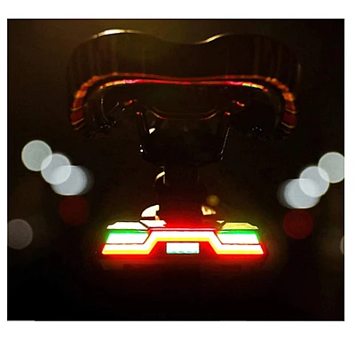 STOP spate BK 1819 pentru bicicletă cu 6 moduri fixe / bliț reîncărcabilă prin USB STOP spate BK 1819 pentru bicicletă cu 6 moduri fixe / bliț reîncărcabilă prin USB