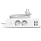 Prelungitor JORTAN OG2202 cu 2 prize 2 porturi USB si 2 Type C 2 metri Prelungitor JORTAN OG2202 cu 2 prize 2 porturi USB si 2 Type C 2 metri