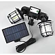 Lampa solara dubla 192 LED cu senzor miscare telecomanda si suport 30W cod JD 2216A Lampa solara dubla 192 LED cu senzor miscare telecomanda si suport 30W cod JD 2216A