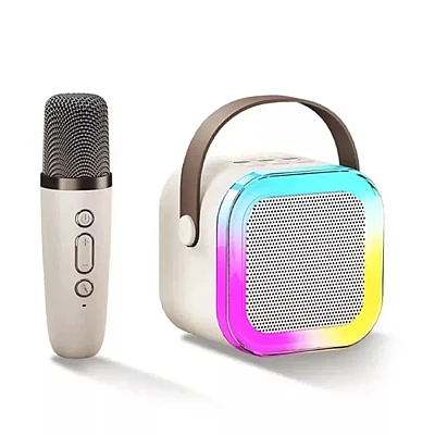 Set boxa portabila si microfon Karaoke K12 Set boxa portabila si microfon Karaoke K12