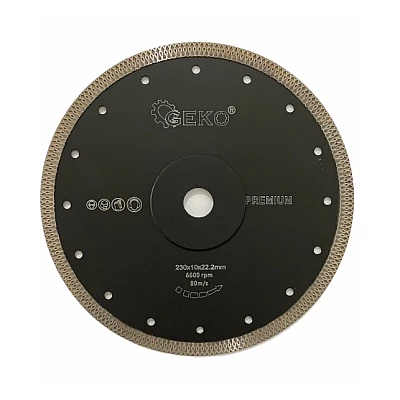 Disc taiere 230 x 22.23mm pentru taiat gresie faianta piatra premium negru