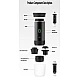 Aparat de cafea espresso portabil electric cu autoincalzire 60 ml cafea macinata capsule
