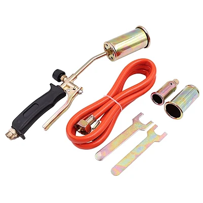 Set Arzator pe gaz cu 3 duze si furtun