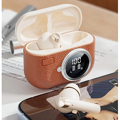 Casti wireless Bluetooth portabile NX01 design retro