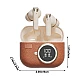 Casti wireless Bluetooth portabile NX01 design retro