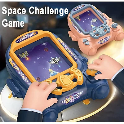 Consola de jocuri arcade tip aventura spatiala pentru copii