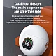 Casti TWS Bluetooth PRO 6S MAX cu dock de incarcare