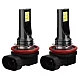 Set 2 becuri auto H11/H8 12 LED putere 80W temperatura 6000K Set 2 becuri auto H11/H8 12 LED putere 80W temperatura 6000K