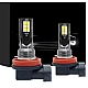 Set 2 becuri auto H11/H8 12 LED putere 80W temperatura 6000K Set 2 becuri auto H11/H8 12 LED putere 80W temperatura 6000K