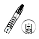 Scrumiera portabila cu bricheta reincarcabila RDG031 incarcare USB Scrumiera portabila cu bricheta reincarcabila RDG031 incarcare USB
