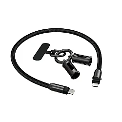 Cablu de date Type C la Lightning 30W cu curea si conexiune magnetica Andowl Q SJ16B Cablu de date Type C la Lightning 30W cu curea si conexiune magnetica Andowl Q SJ16B