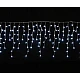Instalatie 12 metri ALB RECE 300 LED tip turturi franjuri Instalatie 12 metri ALB RECE 300 LED tip turturi franjuri