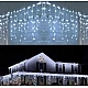 Instalatie 20 metri ALB CALD 500 LED tip turturi franjuri Instalatie 20 metri ALB CALD 500 LED tip turturi franjuri