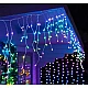 Instalatie 20 metri MULTICOLOR 500 LED tip turturi franjuri Instalatie 20 metri MULTICOLOR 500 LED tip turturi franjuri