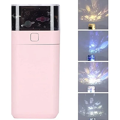 Lampa de proiectie si umidificator de birou incarcare USB Lampa de proiectie si umidificator de birou incarcare USB