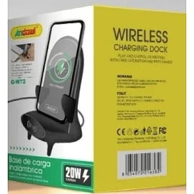 Incarcator wireless Andowl Q W72 putere 20W Incarcator wireless Andowl Q W72 putere 20W