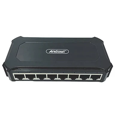 Switch internet cu 8 porturi QJH02 de 1000Mbps