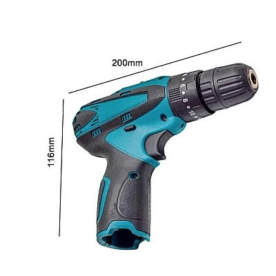 Trusa surubelnita electrica fara fir cu 2 acumulatori 12V cu 24 de accesorii incluse 2 viteze Trusa surubelnita electrica fara fir cu 2 acumulatori 12V cu 24 de accesorii incluse 2 viteze