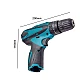 Trusa surubelnita electrica fara fir cu 2 acumulatori 12V cu 24 de accesorii incluse 2 viteze Trusa surubelnita electrica fara fir cu 2 acumulatori 12V cu 24 de accesorii incluse 2 viteze