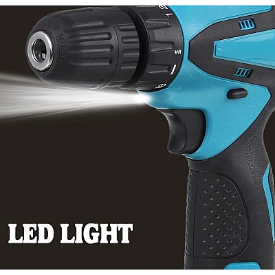 Trusa surubelnita electrica fara fir cu 2 acumulatori 12V cu 24 de accesorii incluse 2 viteze Trusa surubelnita electrica fara fir cu 2 acumulatori 12V cu 24 de accesorii incluse 2 viteze