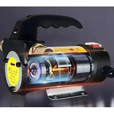 Pompa auto electrica pentru combustibil si ulei 12V de 40-45l/min