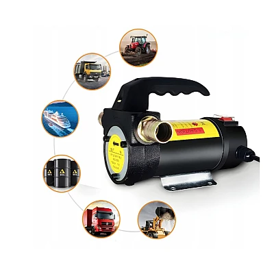 Pompa auto electrica pentru combustibil si ulei 12V de 40-45l/min
