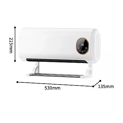 Aeroterma de perete cu ecran LED Q N970 putere 2500W Aeroterma de perete cu ecran LED Q N970 putere 2500W