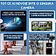 Camera de Supraveghere Conexiune WIFI 3 Lentile 12 MP Vedere Panoramica Night vision Camera de Supraveghere Conexiune WIFI 3 Lentile 12 MP Vedere Panoramica Night vision