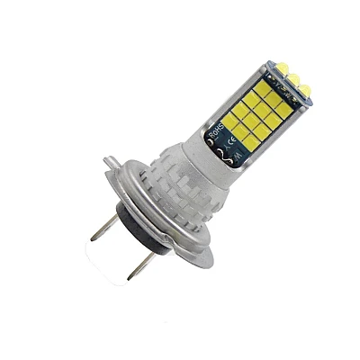 Set 2 becuri auto LED H7 30LED putere 80W cu 4000LM si temperatura culoare 6000K Set 2 becuri auto LED H7 30LED putere 80W cu 4000LM si temperatura culoare 6000K