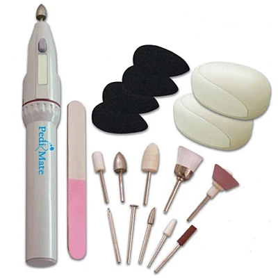 Set freza pentru manichiura-pedichiura cu 18 Accesorii Set freza pentru manichiura-pedichiura cu 18 Accesorii
