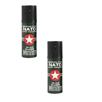 Set 2 Spray NATO paralizant de buzunar Set 2 Spray NATO paralizant de buzunar