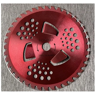UB Disc vidia pentru motocositoare 40T 255 x 25.4 cu 3 aripioare UB Disc vidia pentru motocositoare 40T 255 x 25.4 cu 3 aripioare