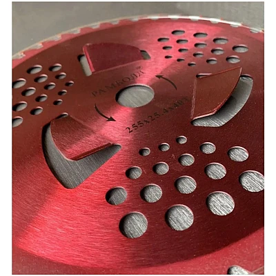 UB Disc vidia pentru motocositoare 40T 255 x 25.4 cu 3 aripioare UB Disc vidia pentru motocositoare 40T 255 x 25.4 cu 3 aripioare
