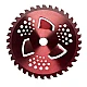UB Disc vidia pentru motocositoare 40T 255 x 25.4 cu 3 aripioare UB Disc vidia pentru motocositoare 40T 255 x 25.4 cu 3 aripioare