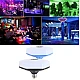 Bec LED Muzical cu Telecomanda Circular 18W