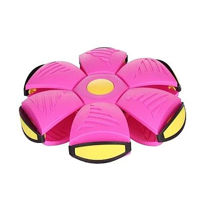UB Minge Zburatoare Transformabila in Frisbee 16-23 cm ROZ UB Minge Zburatoare Transformabila in Frisbee 16-23 cm ROZ