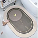 UB Covor de Baie Antiderapant si Absorbant Model Home Oval 87 x 56 cm VERDE LY